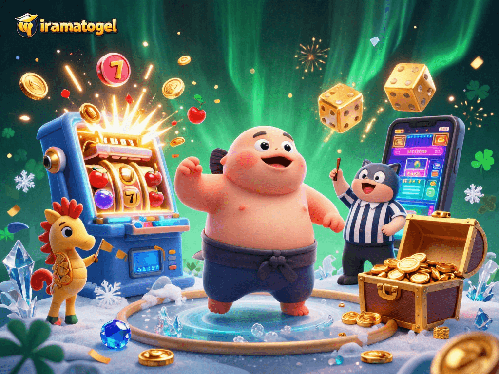 Menangkan jackpot dengan iramatogel di mesin slot 3D penuh warna dan atmosfer meriah.