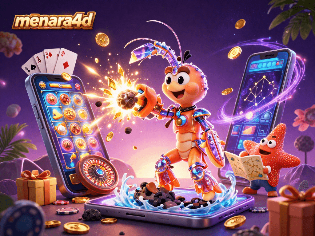 menara4d mengungkapkan kemenangan dengan karakter pemenang bermain togel dalam latar magis