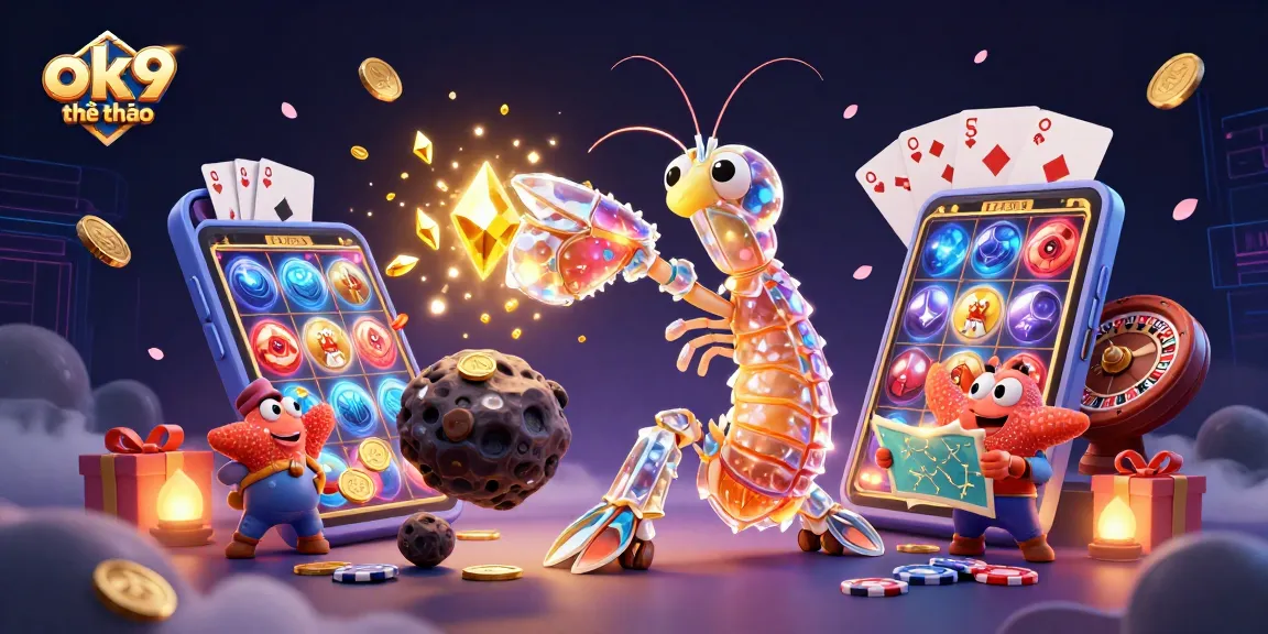 Experience thrilling action with the ok9 thể thao scene, featuring a galactic samurai and exciting gaming elements.