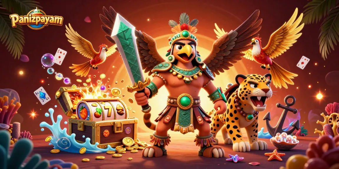 Menangkan jackpot slot di panizpayam dengan karakter Aztec dan slot bergelimang emas.