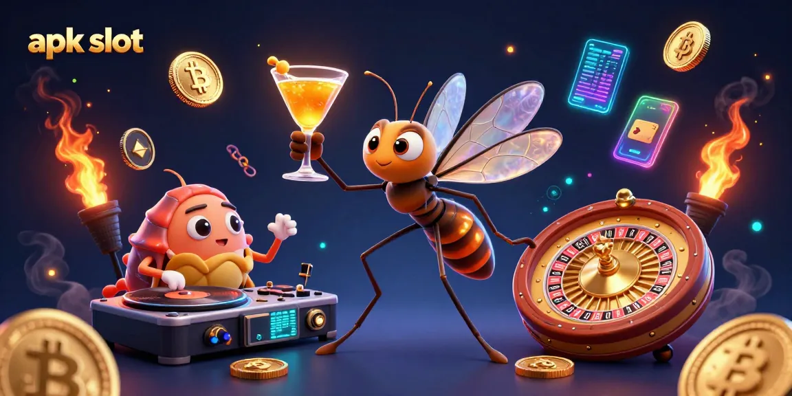 Permainan apk slot yang menarik dengan suasana kasino futuristik.