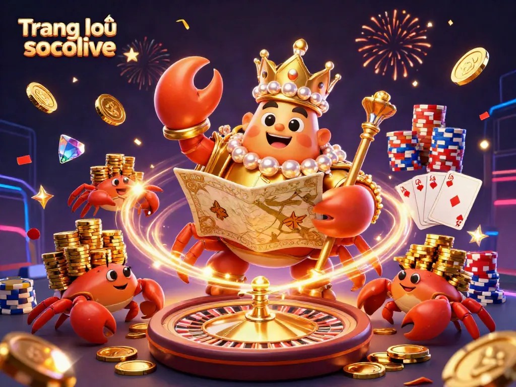 Host a winning game with Trang chủ socolive, an exciting 3D gambling world featuring vibrant characters and dynamic elements.