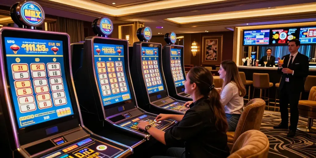 Pengalaman Seributoto dalam lounge judi mewah dengan pemain 4D yang terkesima.