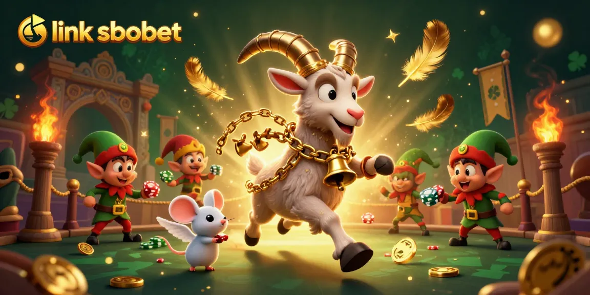 Experience thrilling gameplay with link sbobet at an engaging holiday-horror casino scene.