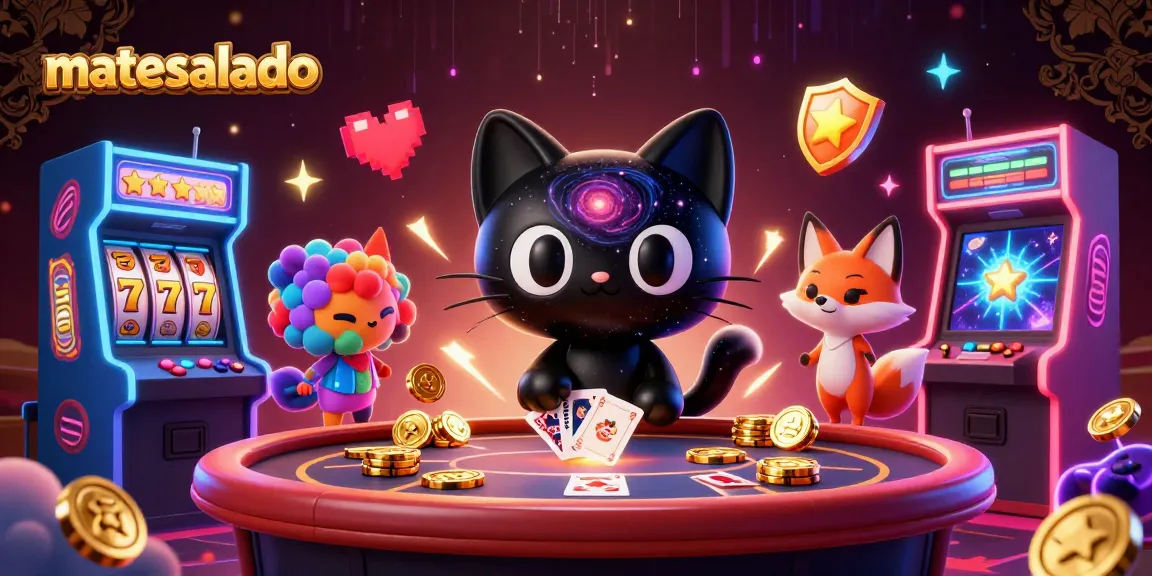 Experience engaging gameplay on mateosalado with vibrant slot machines, cosmic characters, and dynamic action.