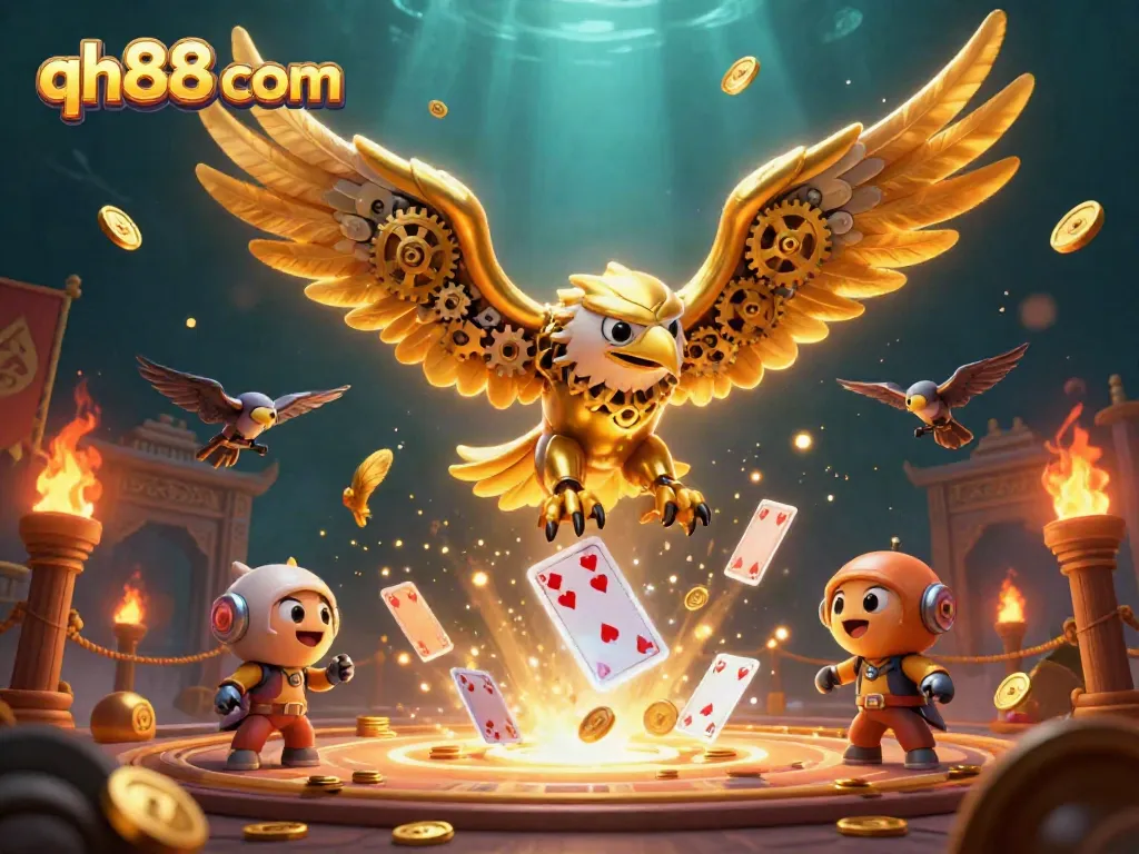 Engage in exciting gameplay at qh88 com with dynamic visuals of casino games and vibrant elements.