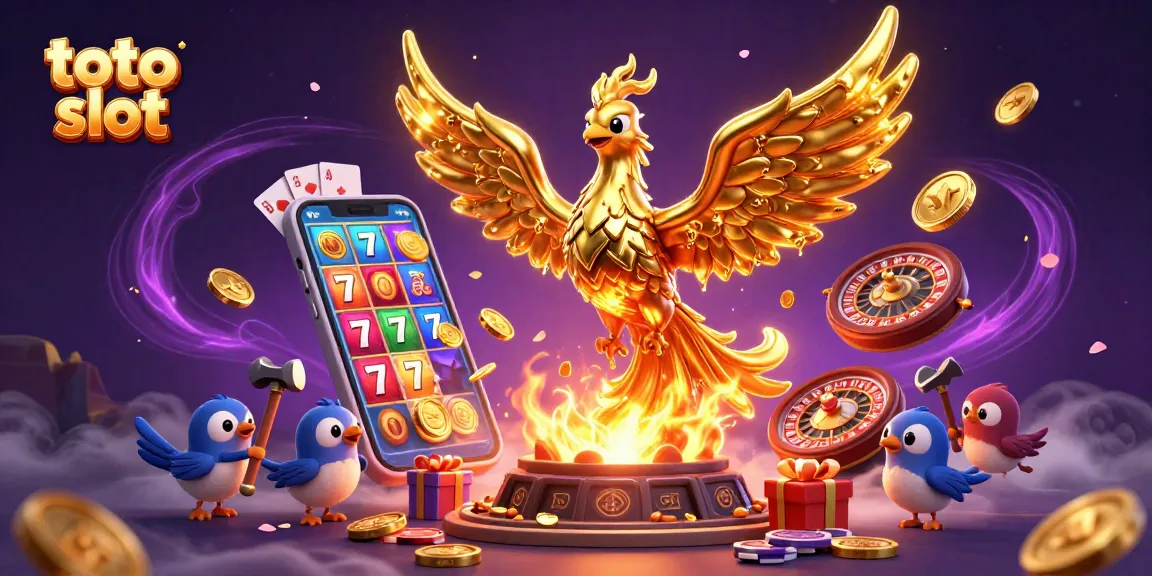 Rasakan kegembiraan dengan toto slot saat mesin slot berputar dan koin emas jatuh.