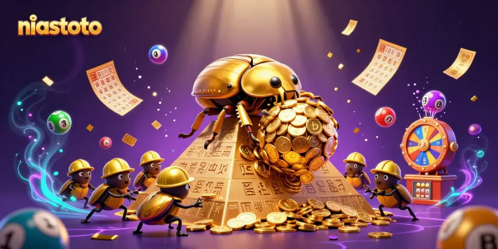 Menangkan hadiah dengan niastoto saat bermain dengan simbol kasino yang mengagumkan.