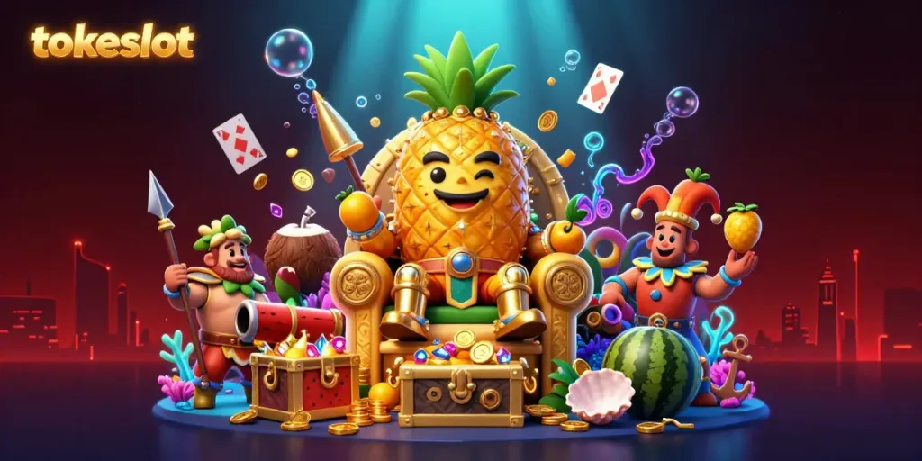 Tokeslot brings excitement to players with vibrant casino characters and explosive treasures.