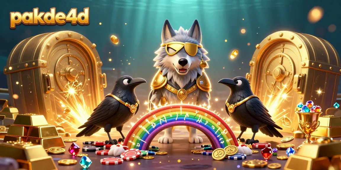 Experience exciting online gambling with pakde4d featuring mythical Norse characters amidst casino elements.