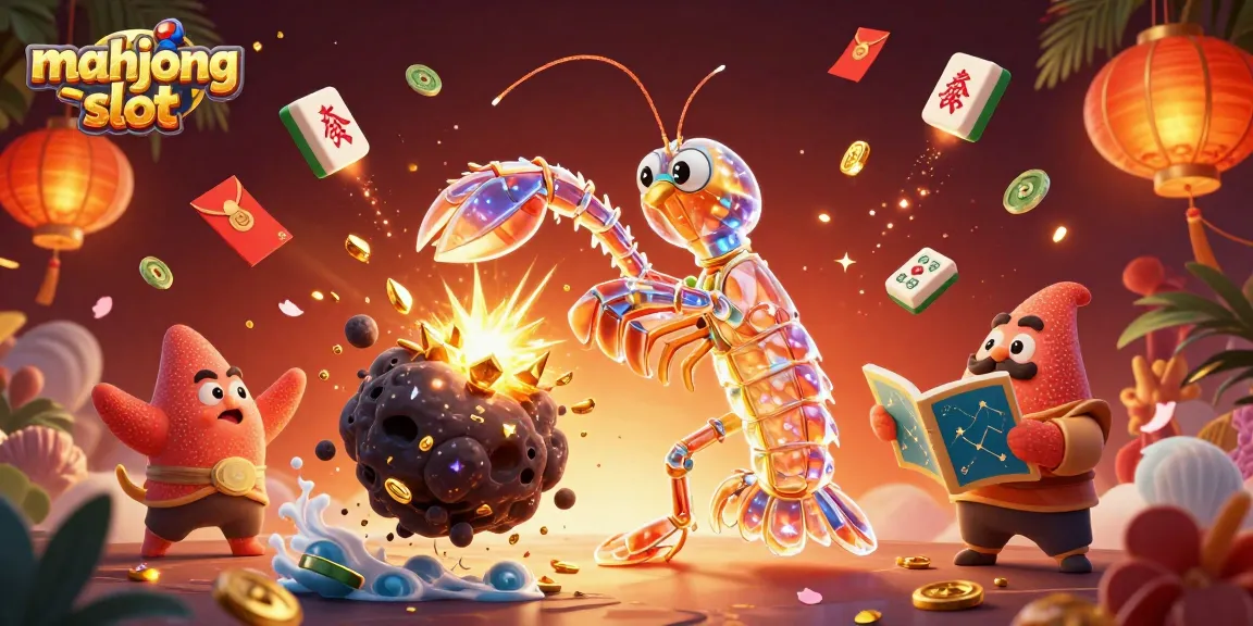 Spin the reels with luck using mahjong slot in an explosive and colorful scene.
