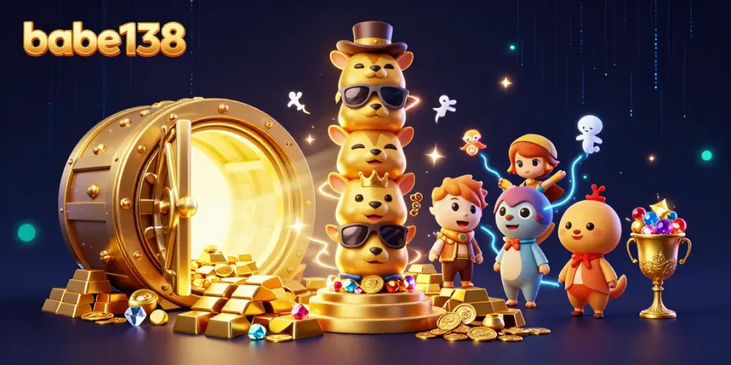 Jelajahi slot gacor di babe138 dengan grafis 3D yang memukau, menggambarkan kekayaan dan kemewahan.