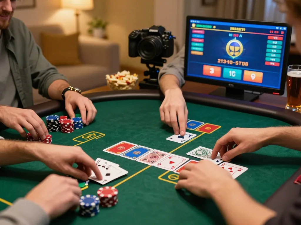 BAYITOTO login screen with users placing bets in an engaging online poker game.