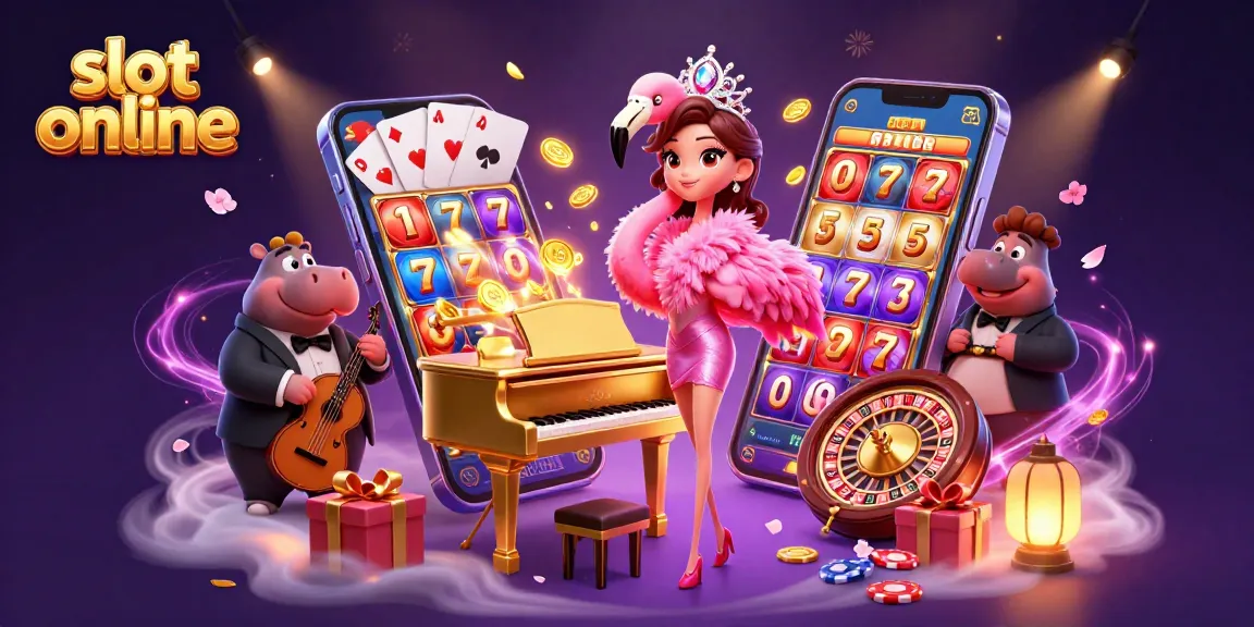 Menangkan pengalaman slot online dengan gambar ilustrasi 3D penuh warna yang menggugah semangat.