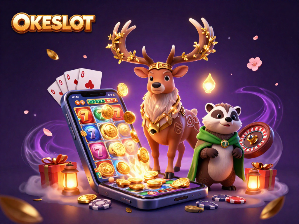 Mainkan slot terbaik di OKESLOT dengan grafik menakjubkan dan banyak hadiah menarik!