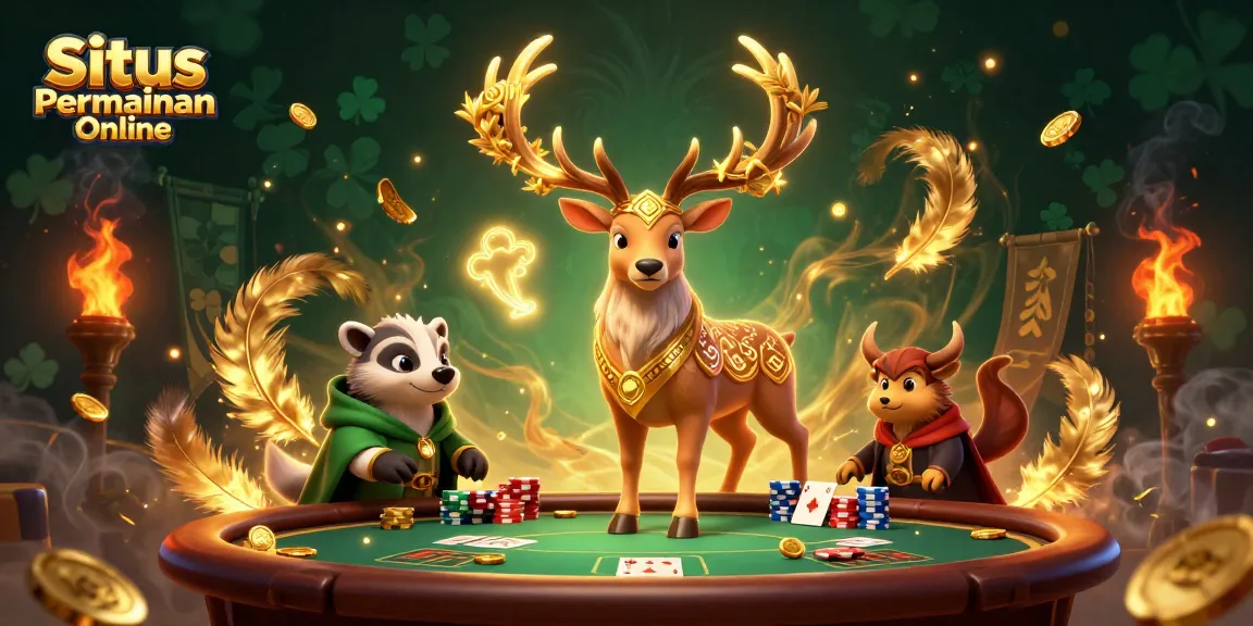 Experience the excitement of Situs Permainan Online with engaging poker gameplay and vibrant visuals.