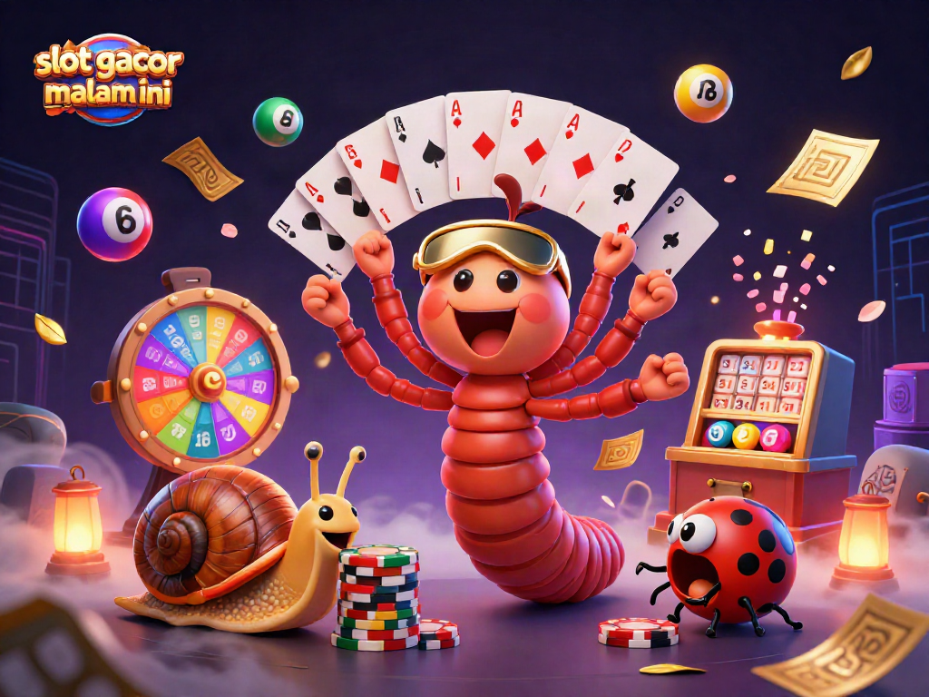 Raih kemenangan besar dengan slot gacor malam ini, bersama dealer warna-warni dan simbol keberuntungan.