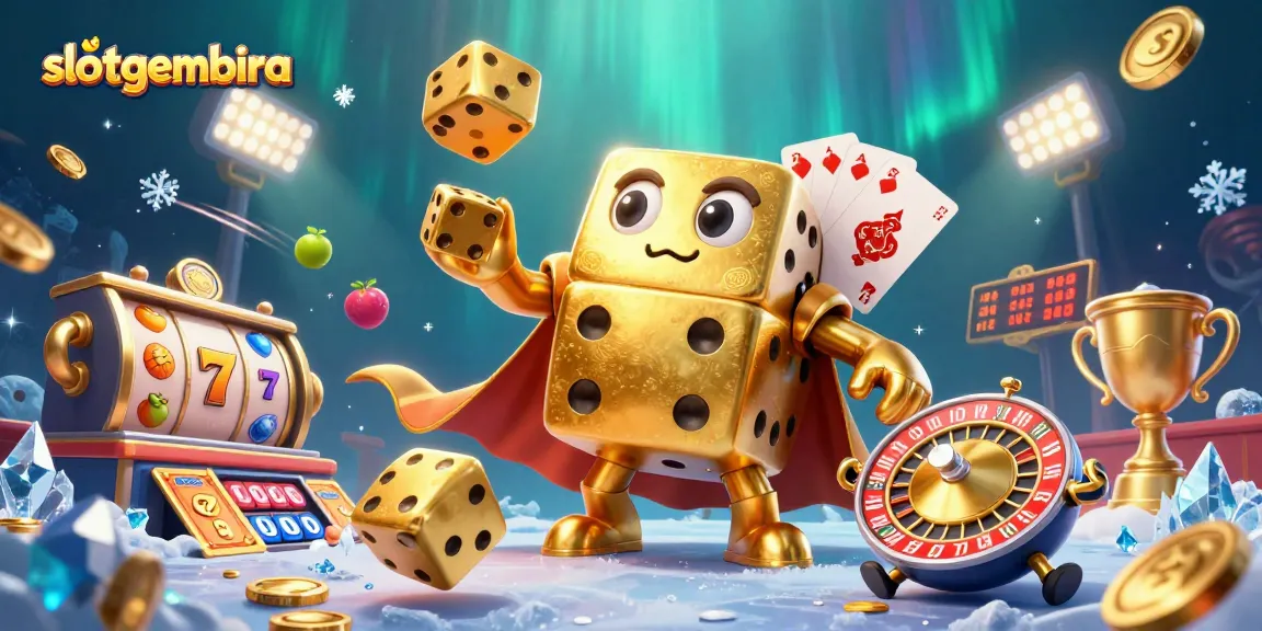 Menggandakan keberuntunganmu di slotgembira melalui ilustrasi kasino 3D yang menarik.