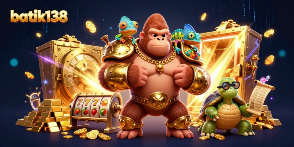 Menggandakan keseruan permainan casino batik138 dengan karakter menarik dalam ilustrasi 3D