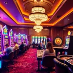 Experience thrilling slot demo games in a vibrant casino setting with exciting jackpots.