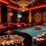 Kaisar888 offers an exciting 4D gambling experience with luxurious casino visuals and vibrant gaming elements.