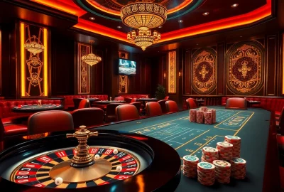 Kaisar888 offers an exciting 4D gambling experience with luxurious casino visuals and vibrant gaming elements.