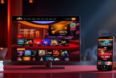 69VN online casino interface showcasing popular games and promotions in a luxurious atmosphere.