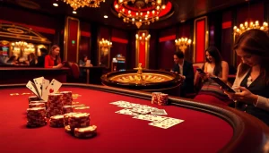 Players enjoying high-stakes poker at 78win.id, capturing the thrill of online gambling.