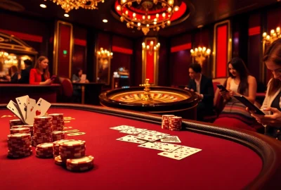 Players enjoying high-stakes poker at 78win.id, capturing the thrill of online gambling.