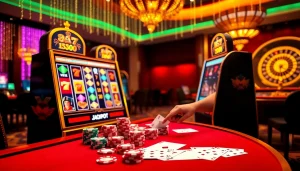 Experience the thrill of winning at berlian888 with vibrant slot machines and exciting gameplay elements.